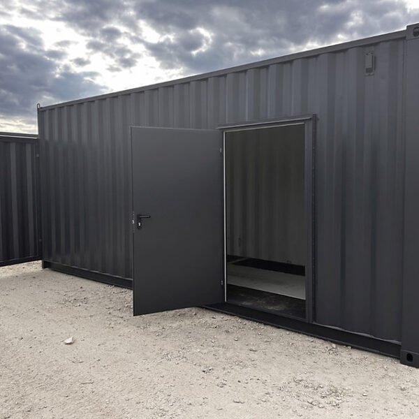 Contenedor de oficina 20 HC con puerta adicional