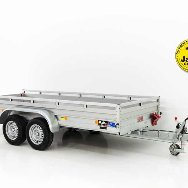 Koch remolque tándem 150x400cm 2600kg | Tipo 9.26