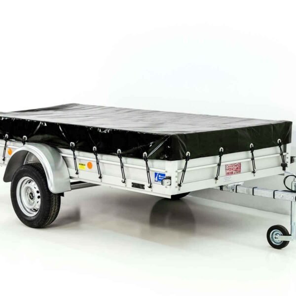 Koch remolque 150x300cm 750kg | tipo U7 | lona plana profesional negro