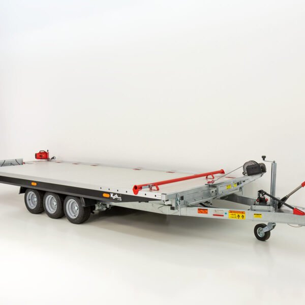 Vezeko remolque Race Master Alu 209x550cm Tridem 3.5t | E-winch