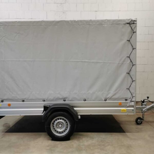 Böckmann TL-AL 3015/135 remolque caja de lona con frenos